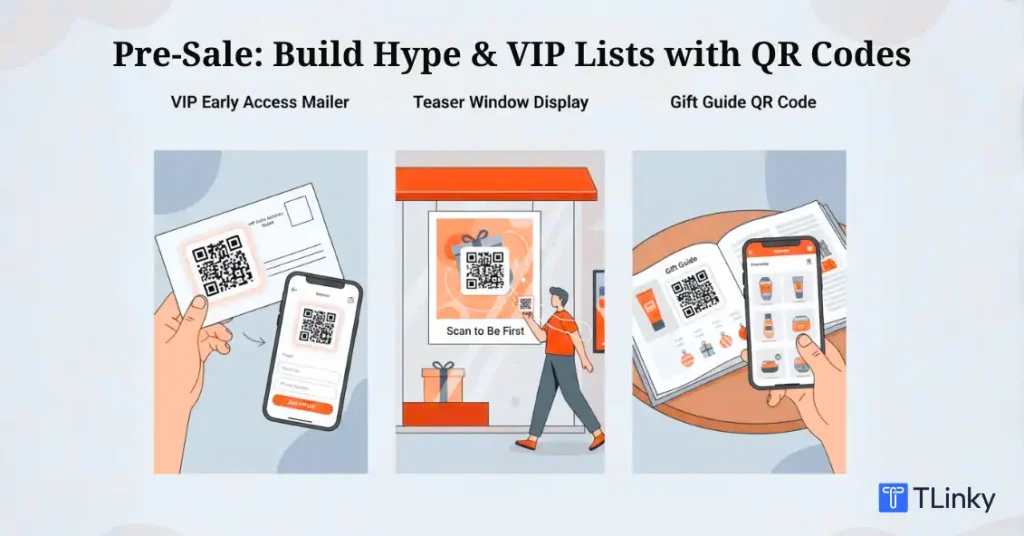 Using QR Codes for Hype and VIP Lists