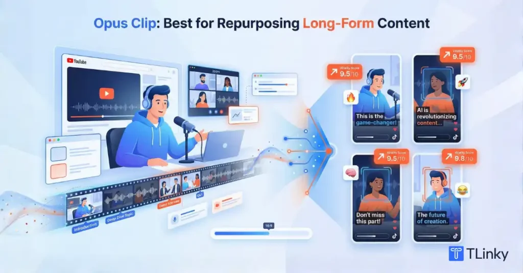 Best for Repurposing Long-Form Content