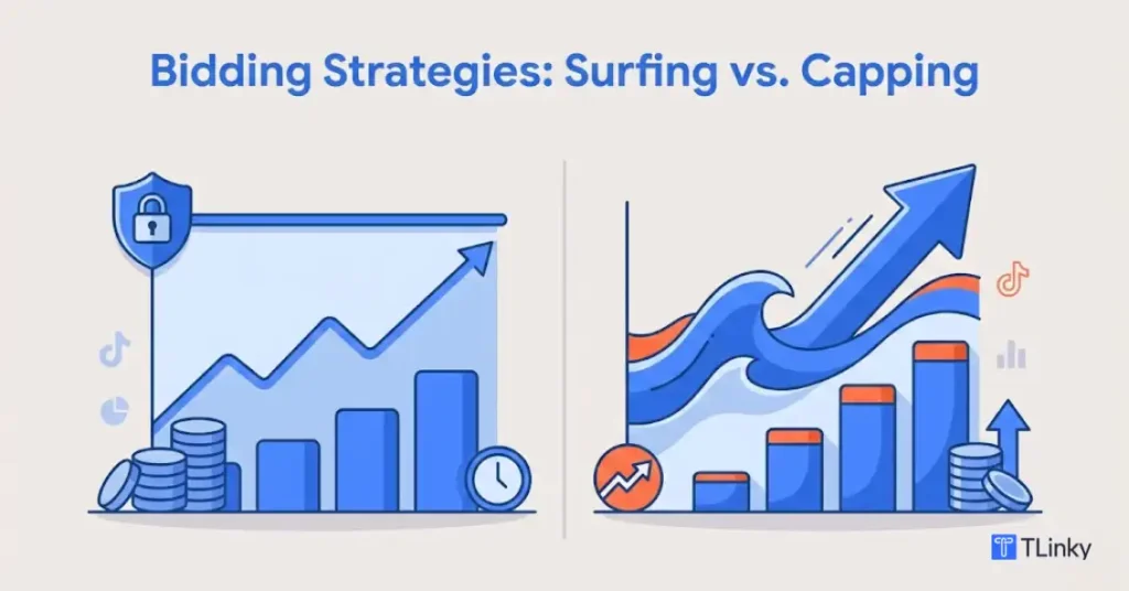 Bidding Strategies: Surfing vs. Capping