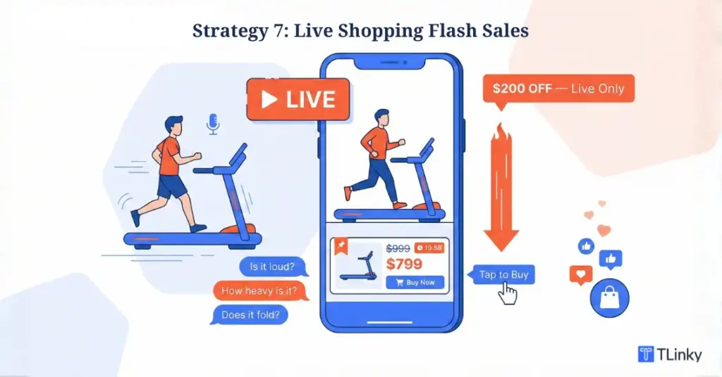Live Shopping Flash Sales