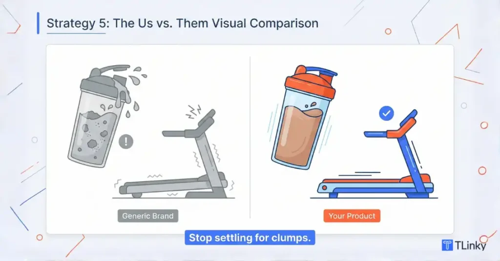 The Us vs. Them Visual Comparison