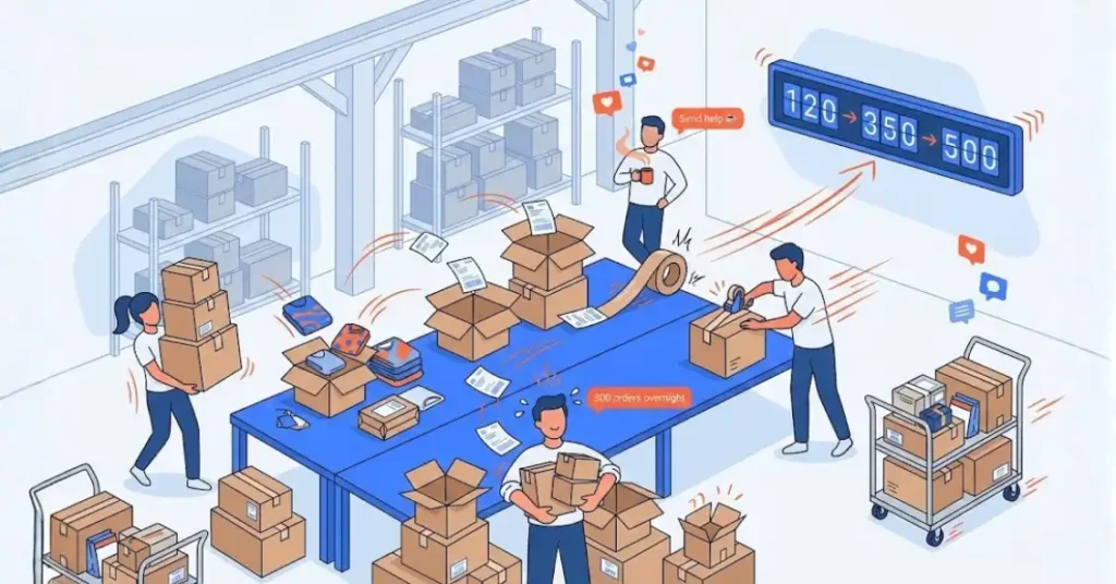 The Warehouse Chaos (BTS)