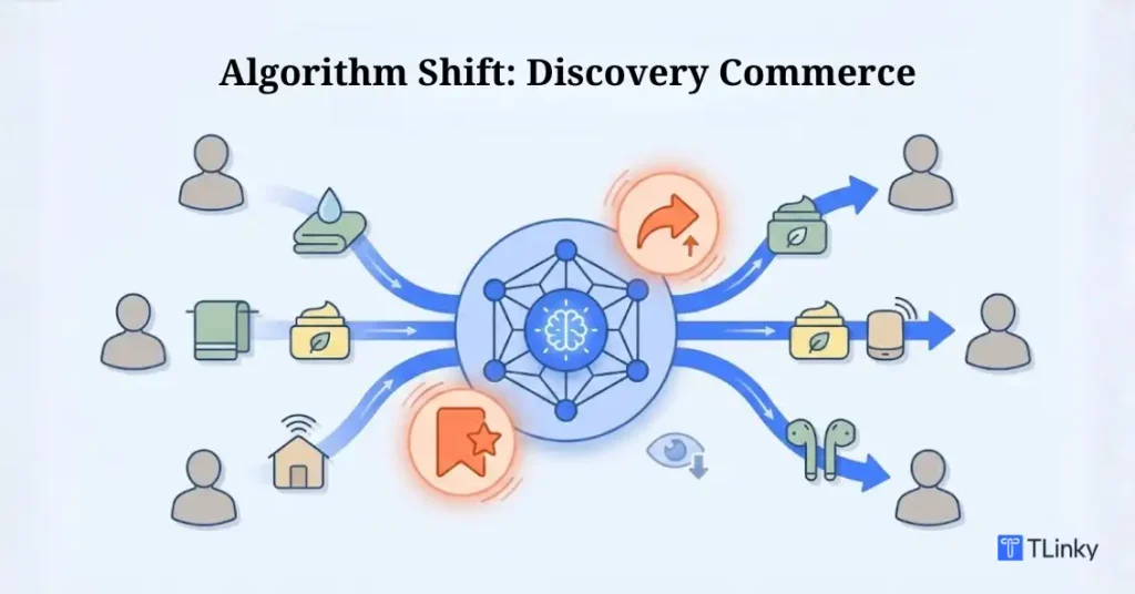 TikTok Algorithm Shift: Discovery Commerce