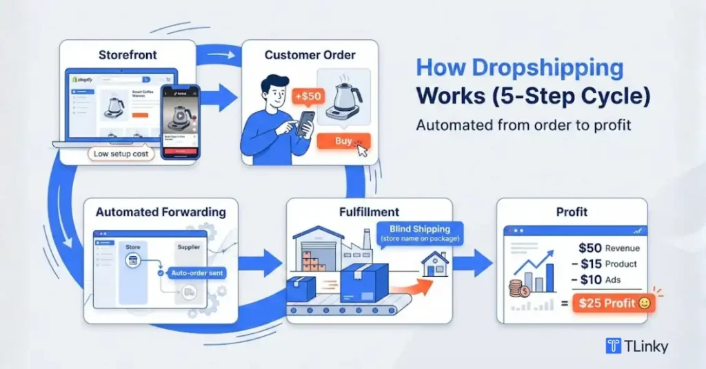 How Does Dropshipping Work