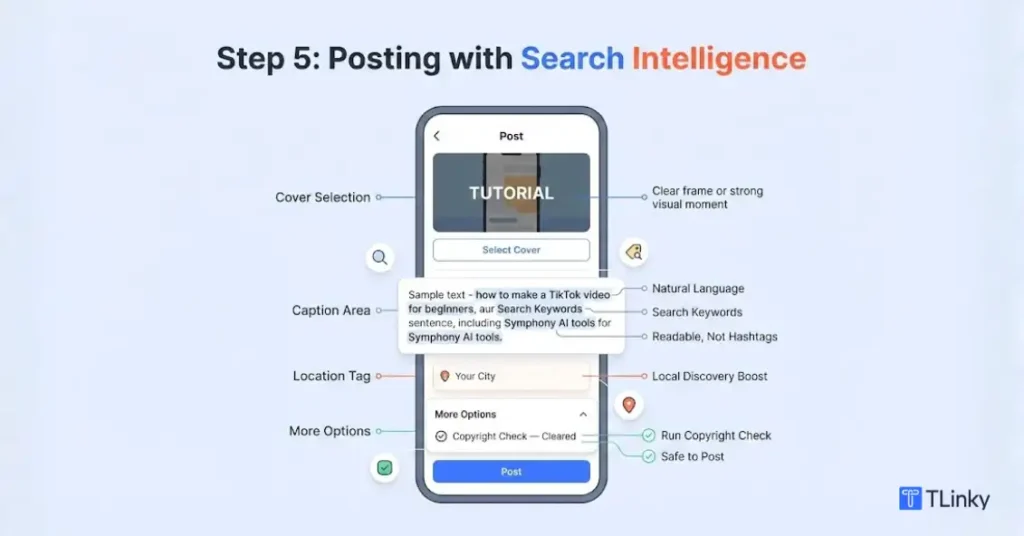 Posting with Search Intelligence