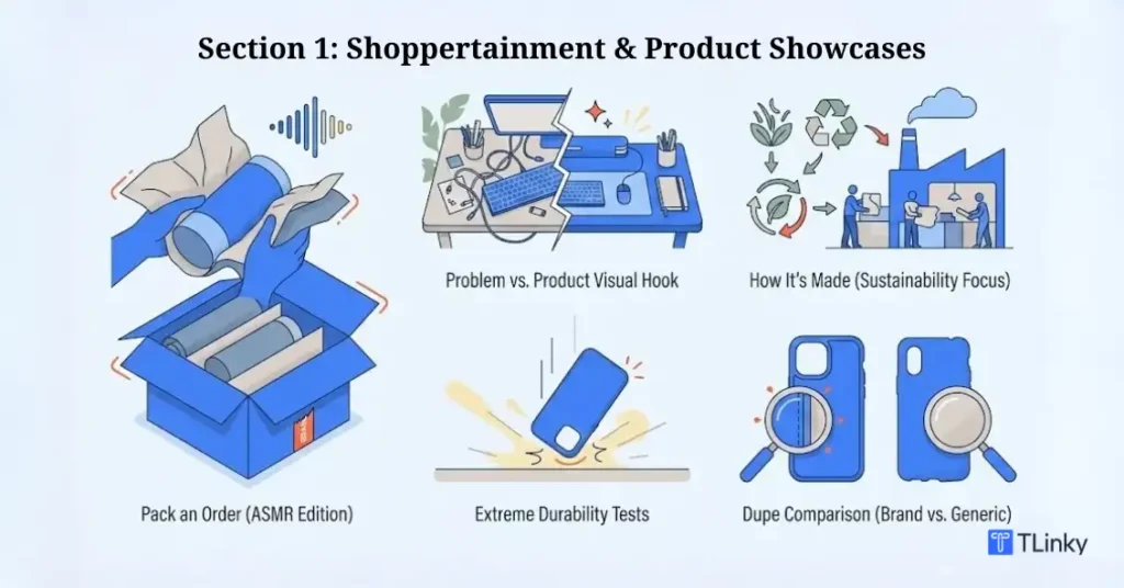 Shoppertainment & Product Showcases