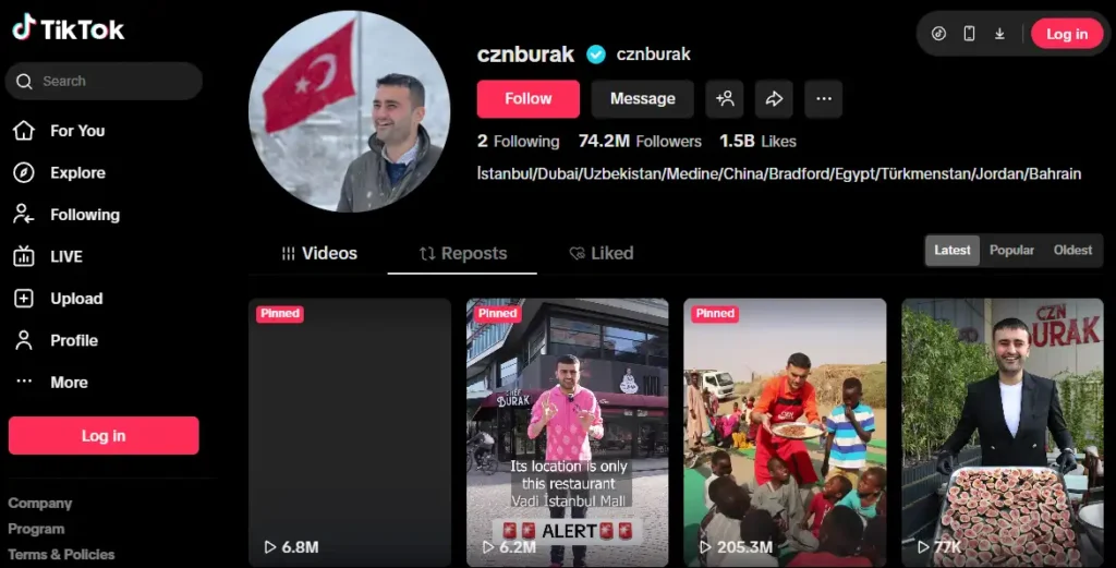 TikTok CZN Burak