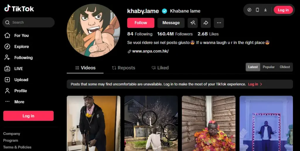 TikTok Khaby Lame