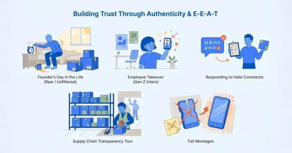 Trust-Building & Behind-the-Scenes
