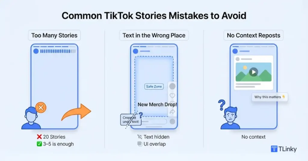 Common TikTok Stories Mistakes to Avoid