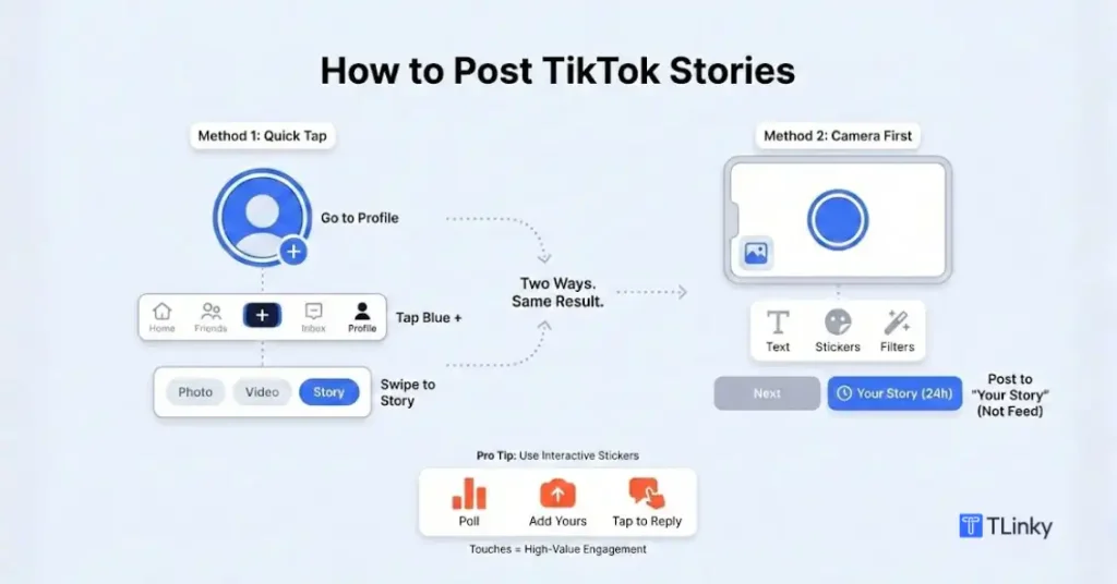 How To Post TikTok Stories